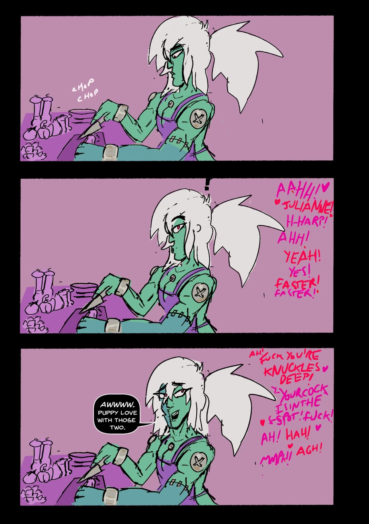 Morning Routine - Demon's Layer Fancomic porn comic picture 11