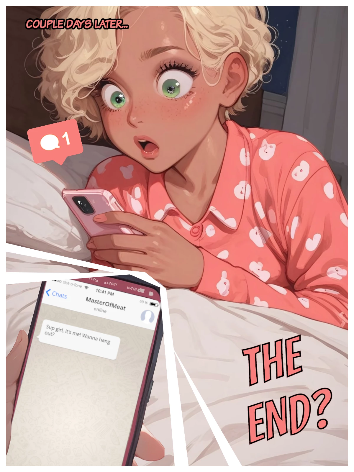 Morning run ended with blackmail sex porn comic picture 30