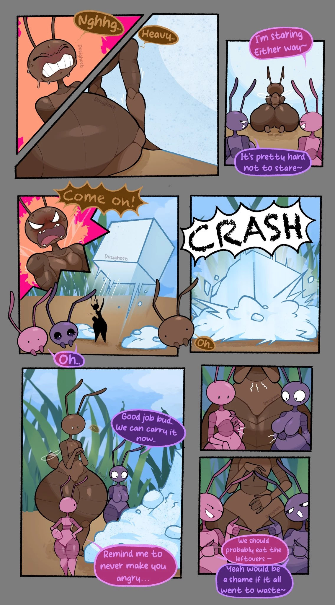 Morning Shift porn comic picture 4