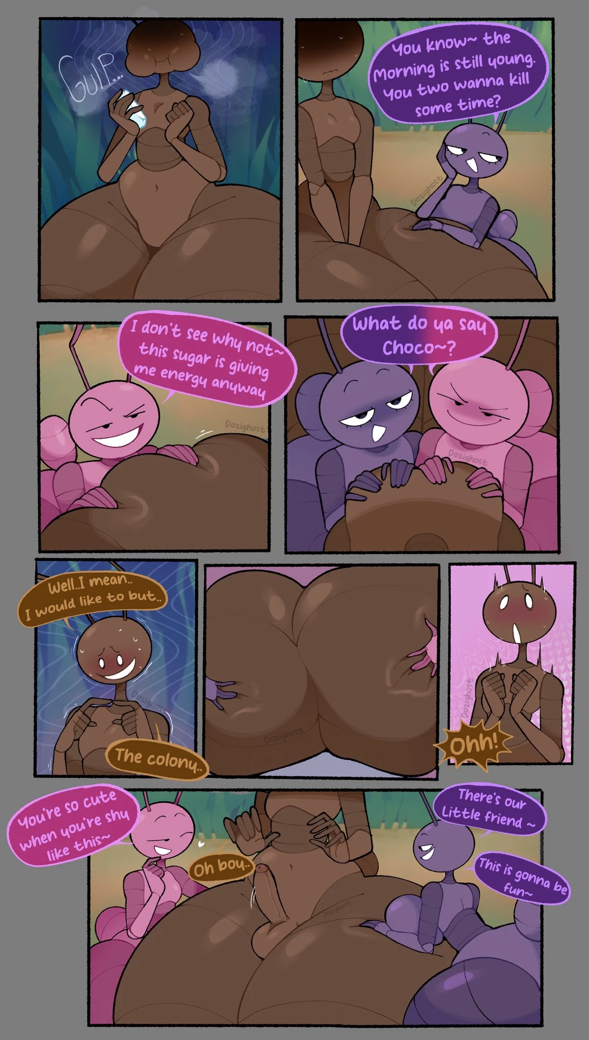 Morning Shift porn comic picture 6