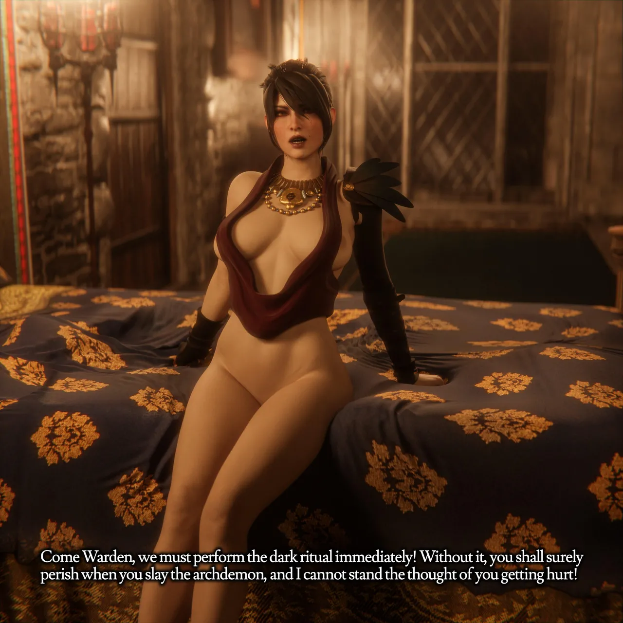 Morrigan's Dark(er) Ritual porn comic picture 1