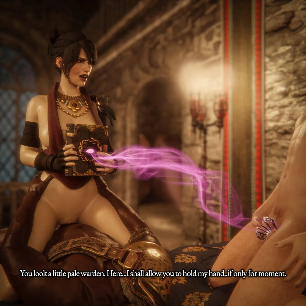 Morrigan's Dark(er) Ritual porn comic picture 11