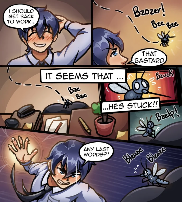 Mosquito porn comic picture 2