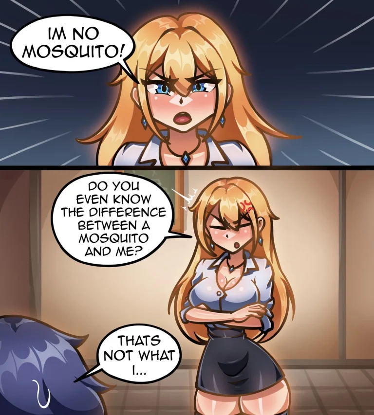 Mosquito porn comic picture 4