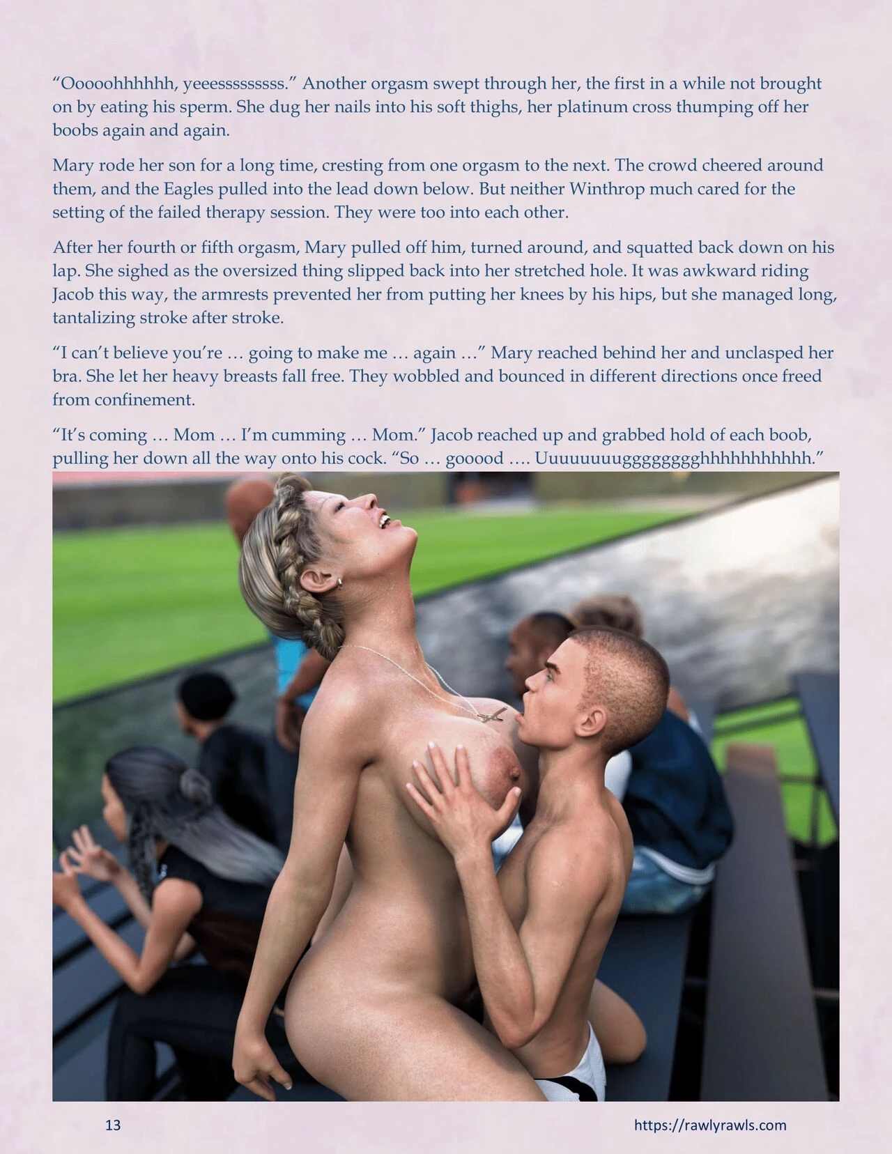 Mothership Wilderness 4: Rawly Rawls Fiction porn comic picture 13