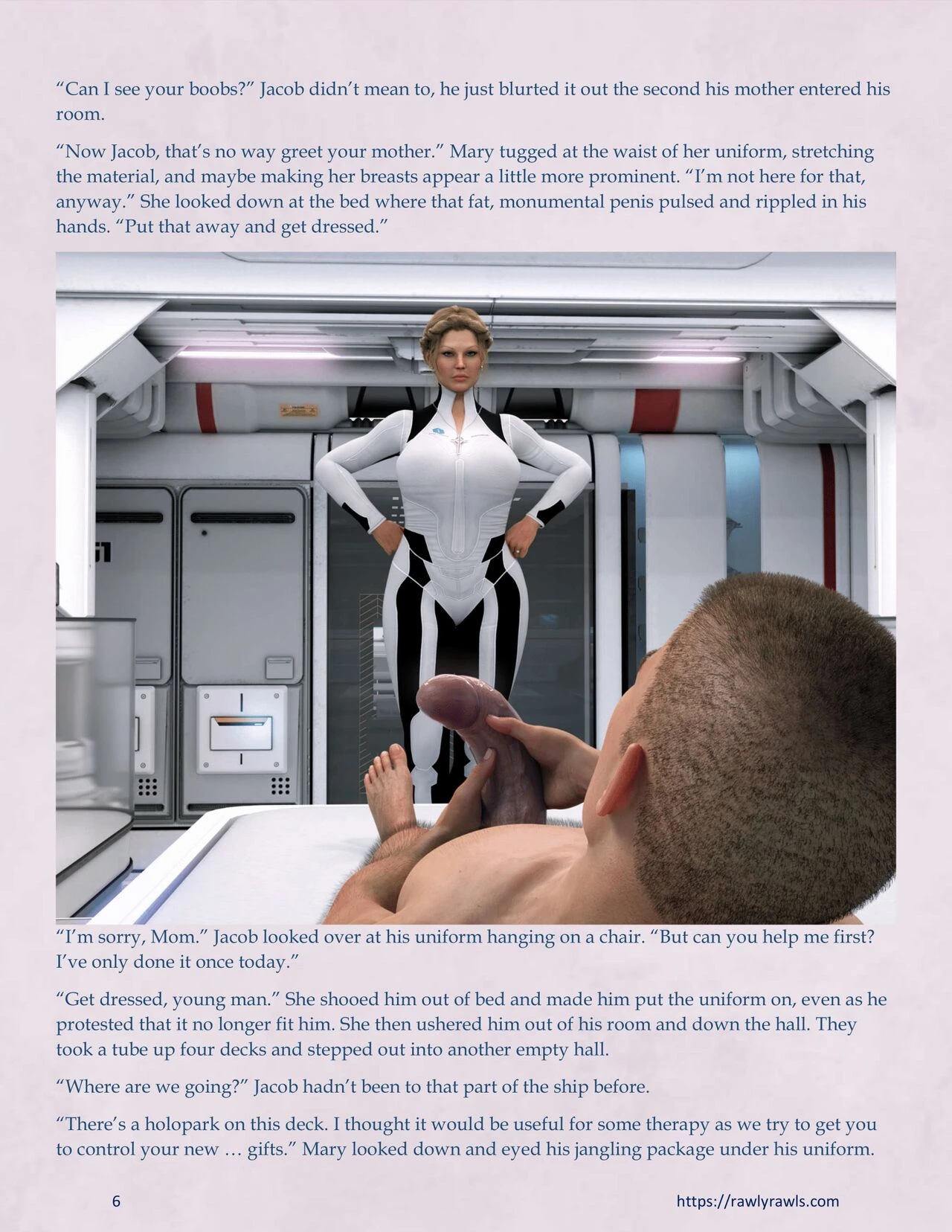 Mothership Wilderness 4: Rawly Rawls Fiction porn comic picture 6