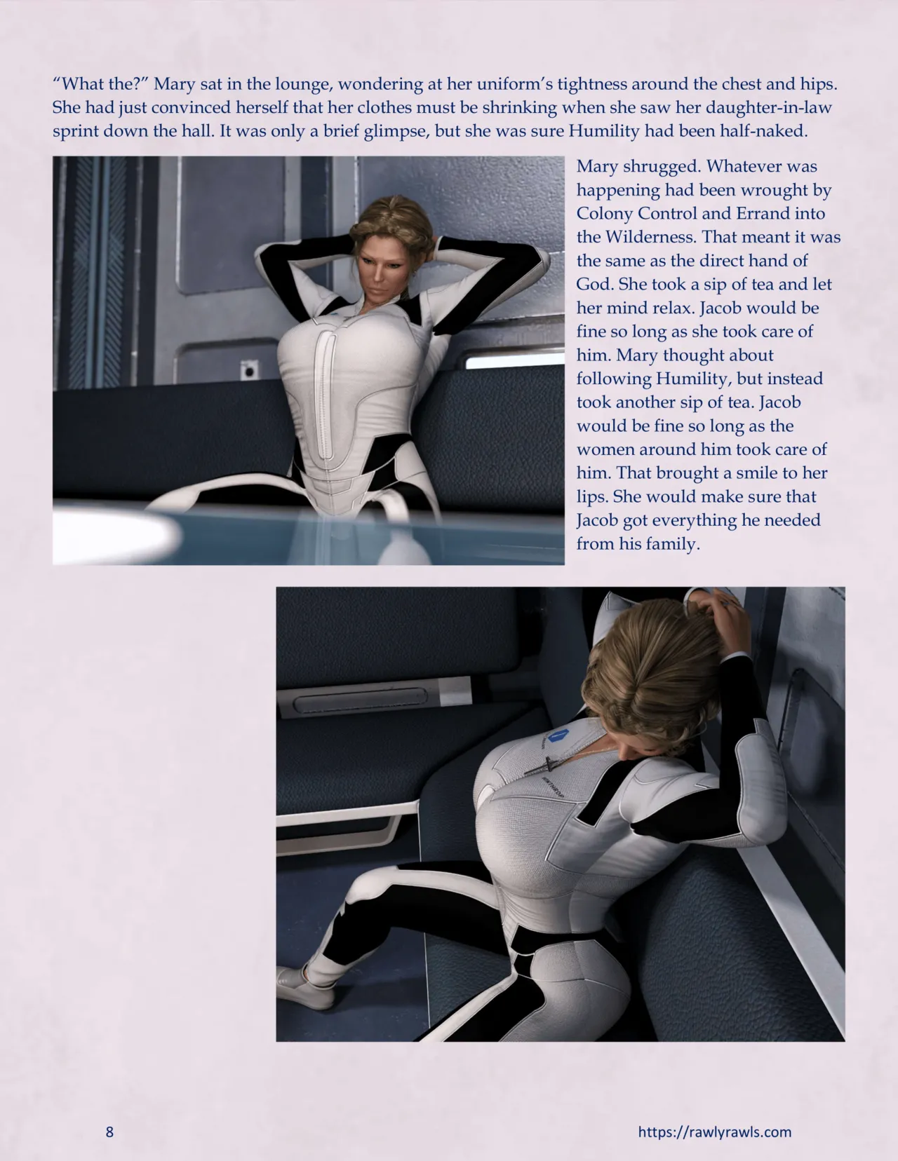 Mothership Wilderness 5: Rawly Rawls Fiction porn comic picture 8