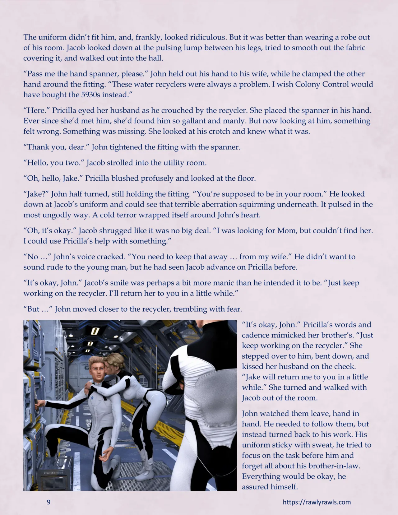 Mothership Wilderness 5: Rawly Rawls Fiction porn comic picture 9