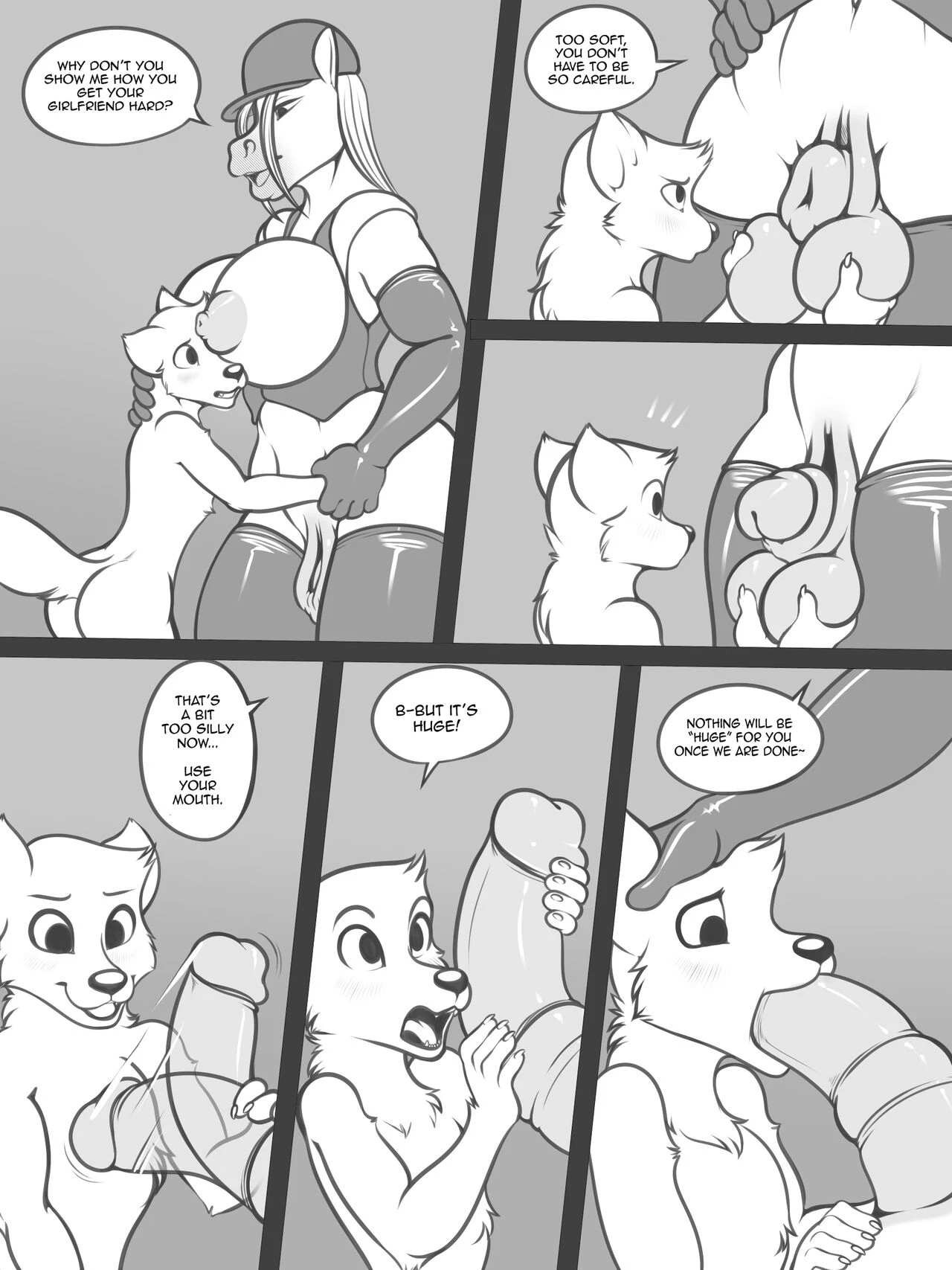 Mount Training porn comic picture 5