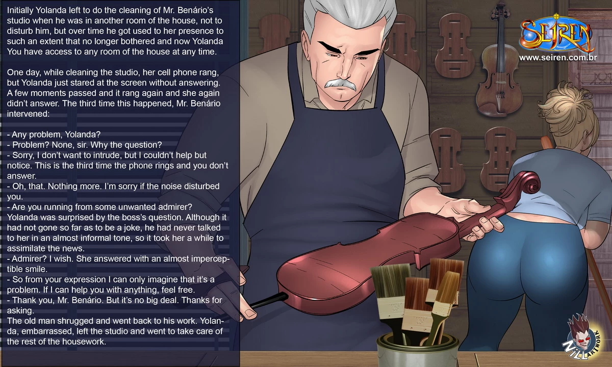 Mr. Benario porn comic picture 4