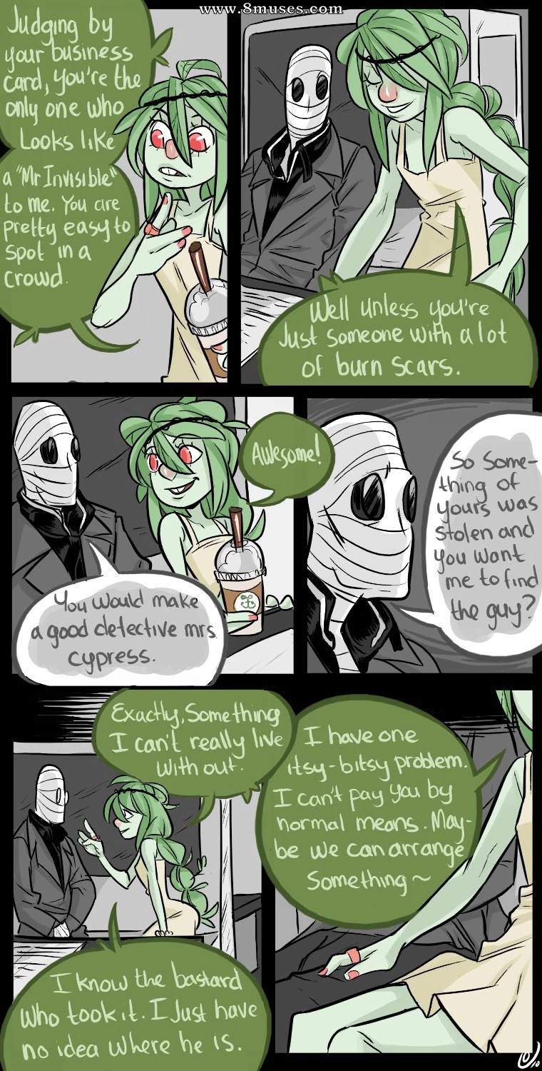 Mr Invisible : The Nymph porn comic picture 2