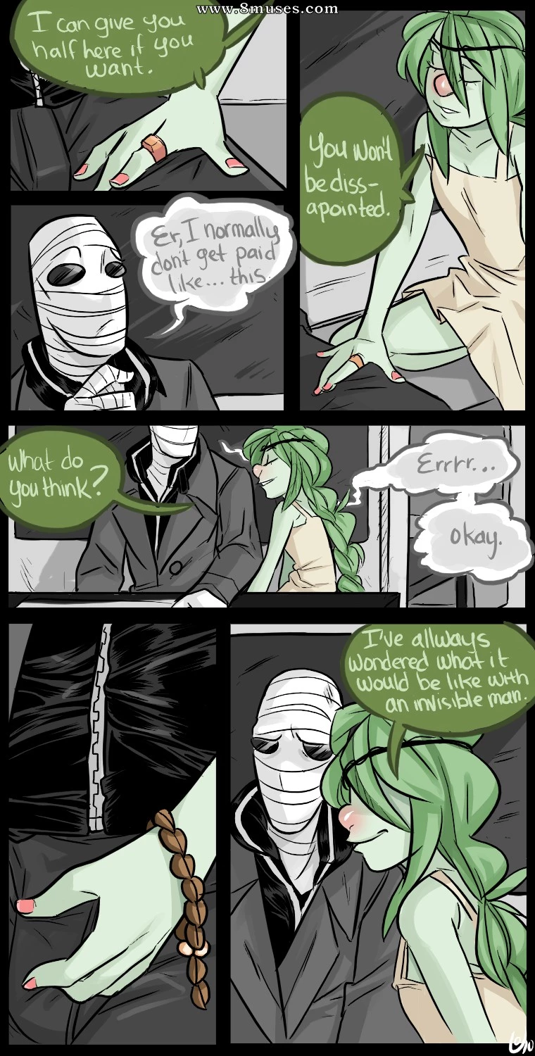 Mr Invisible : The Nymph porn comic picture 3