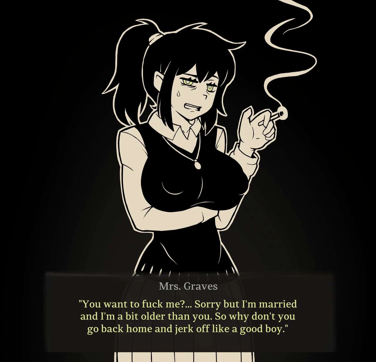 Mrs. Graves porn comic picture 1