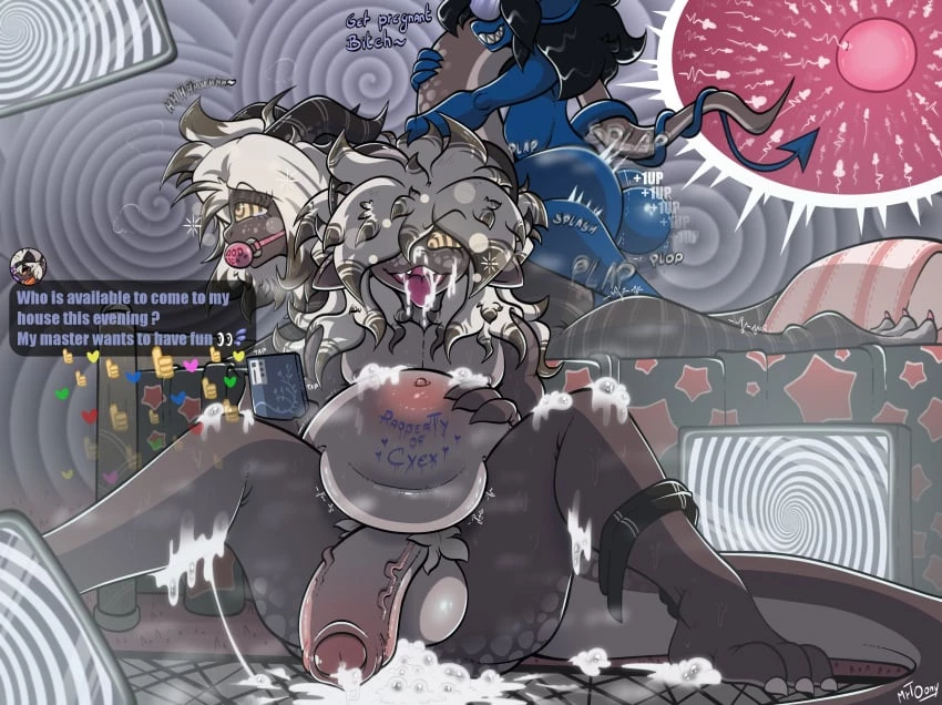 ( mrt0ony )enko x cyex porn comic picture 3