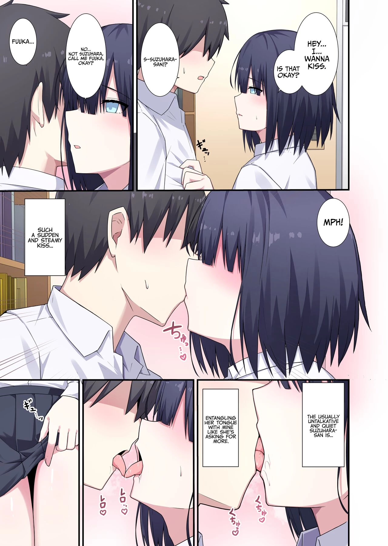 Ms. Librarian, I'd Like to Borrow Your Body! porn comic picture 6