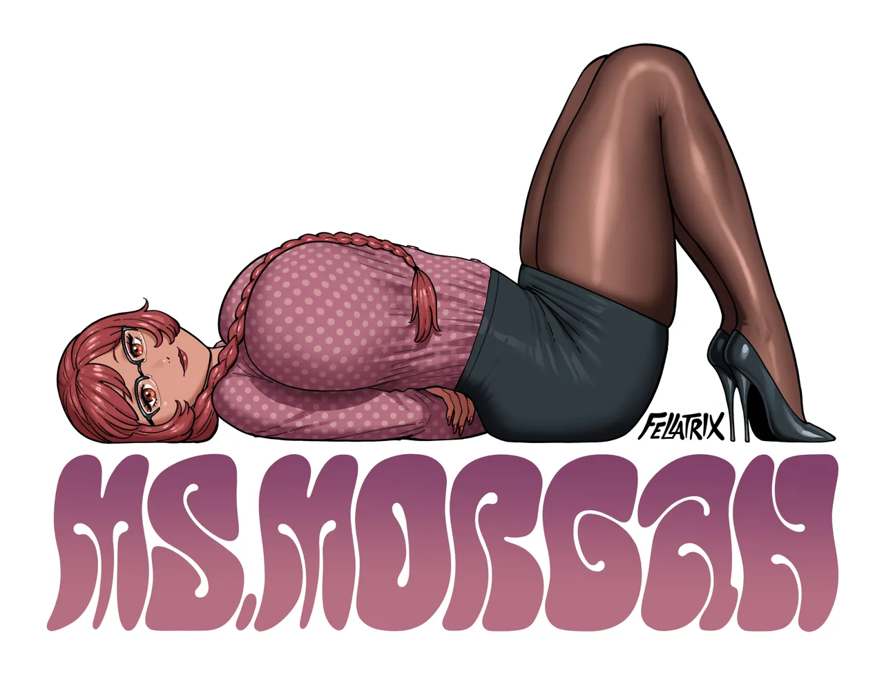 Ms. Morgan porn comic picture 3