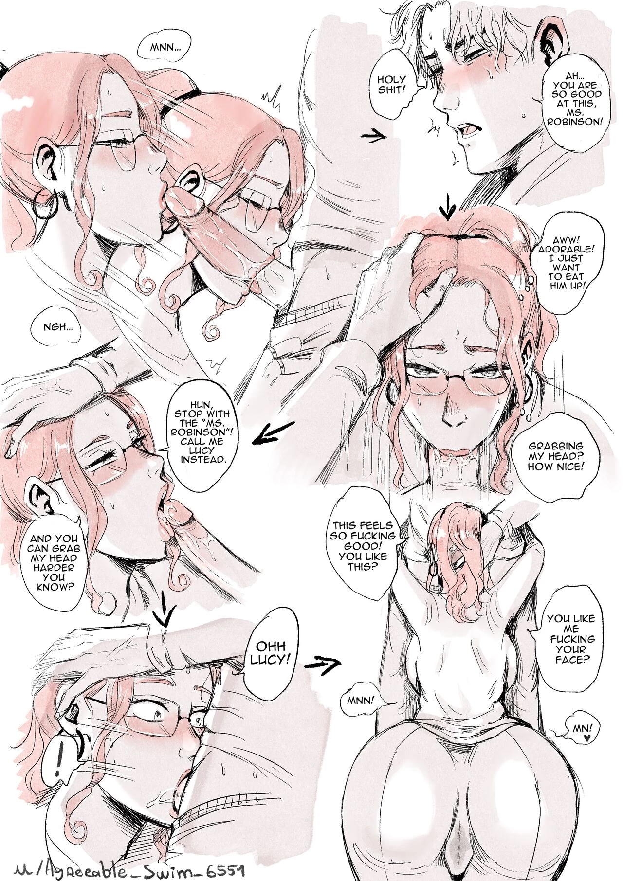 Ms. Robinson: Dom MILF porn comic picture 4