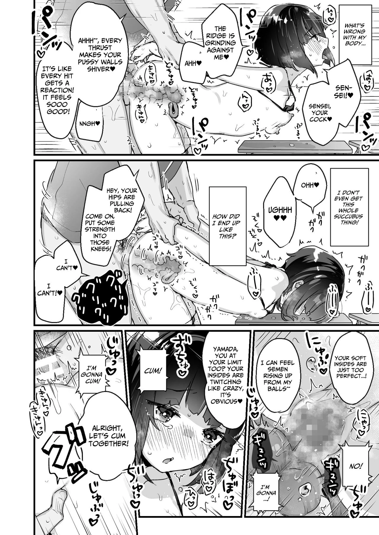 Ms. Yamada Became A Succubus Even Though She Didn't Want To | Naritakunai no ni Succubus ni Natte Shimatta Yamada-san porn comic picture 20