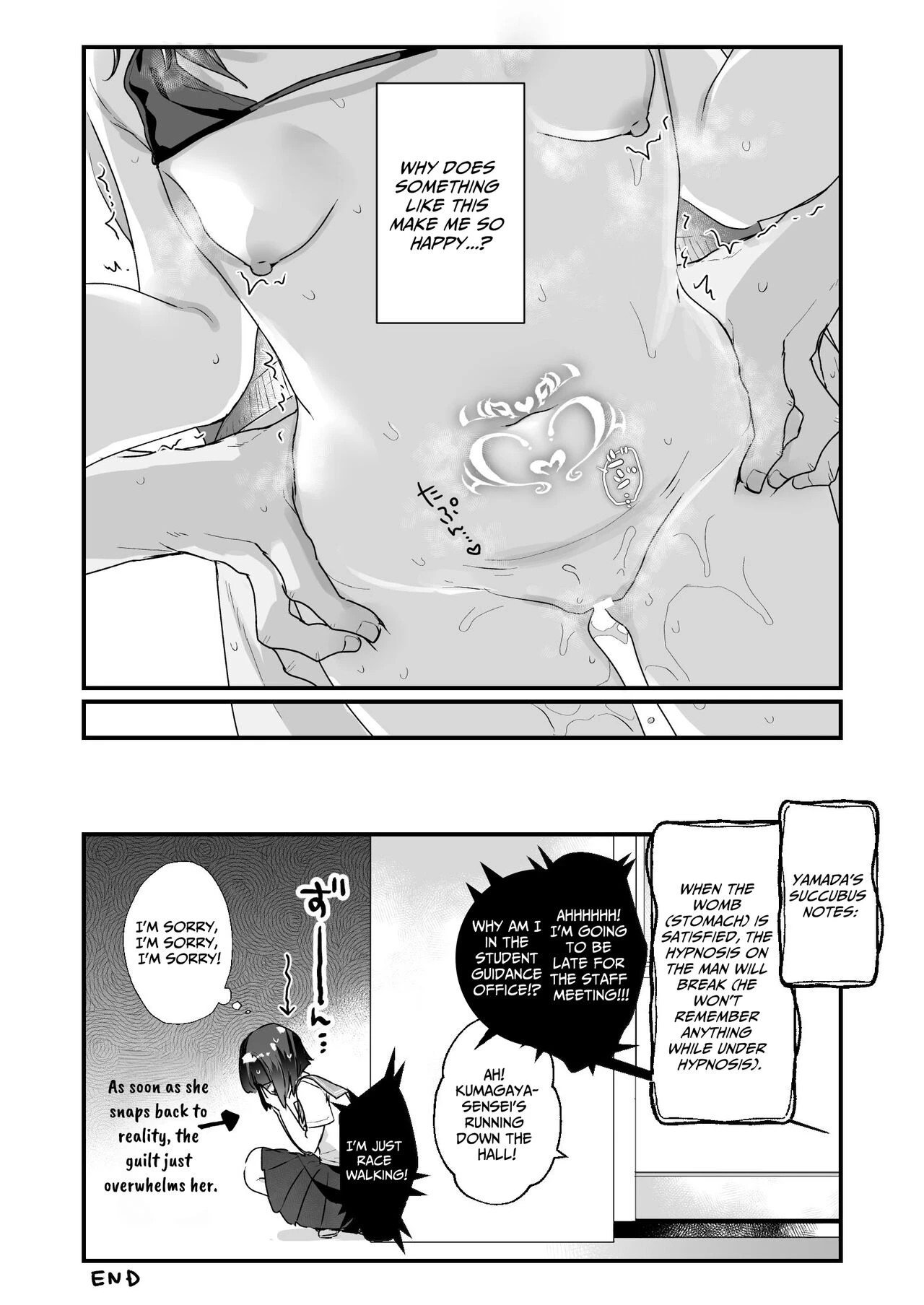 Ms. Yamada Became A Succubus Even Though She Didn't Want To | Naritakunai no ni Succubus ni Natte Shimatta Yamada-san porn comic picture 23