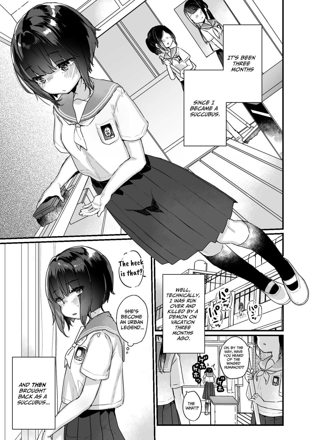 Ms. Yamada Became A Succubus Even Though She Didn't Want To | Naritakunai no ni Succubus ni Natte Shimatta Yamada-san porn comic picture 3