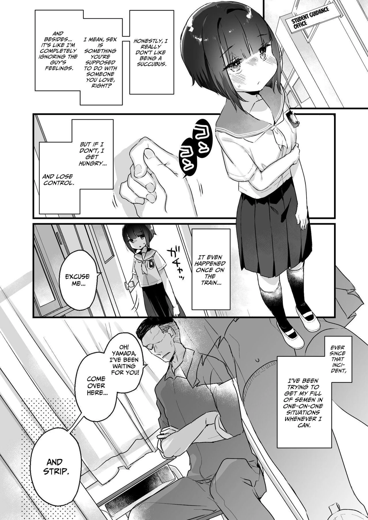 Ms. Yamada Became A Succubus Even Though She Didn't Want To | Naritakunai no ni Succubus ni Natte Shimatta Yamada-san porn comic picture 6