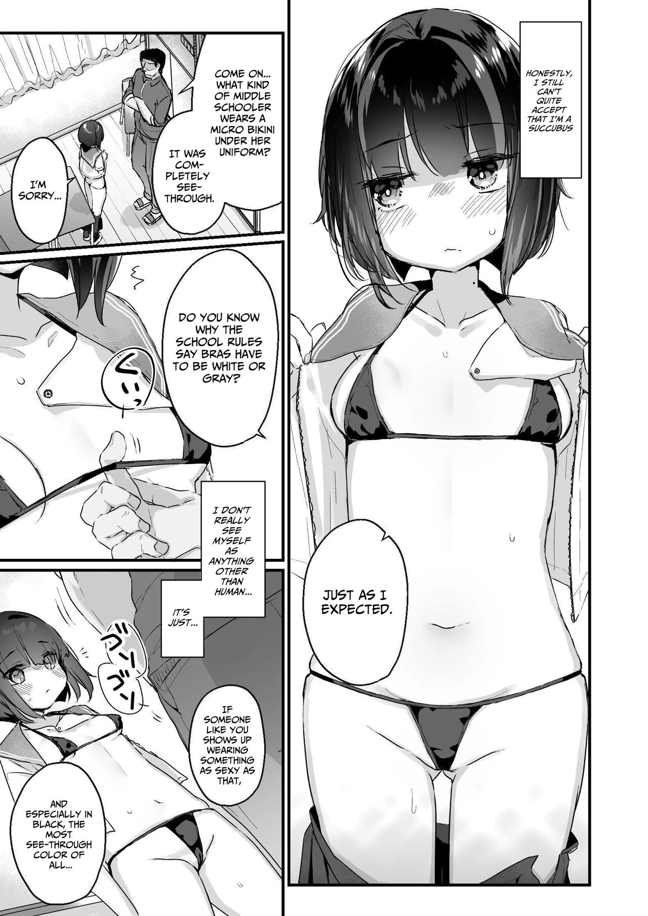 Ms. Yamada Became A Succubus Even Though She Didn't Want To | Naritakunai no ni Succubus ni Natte Shimatta Yamada-san porn comic picture 7