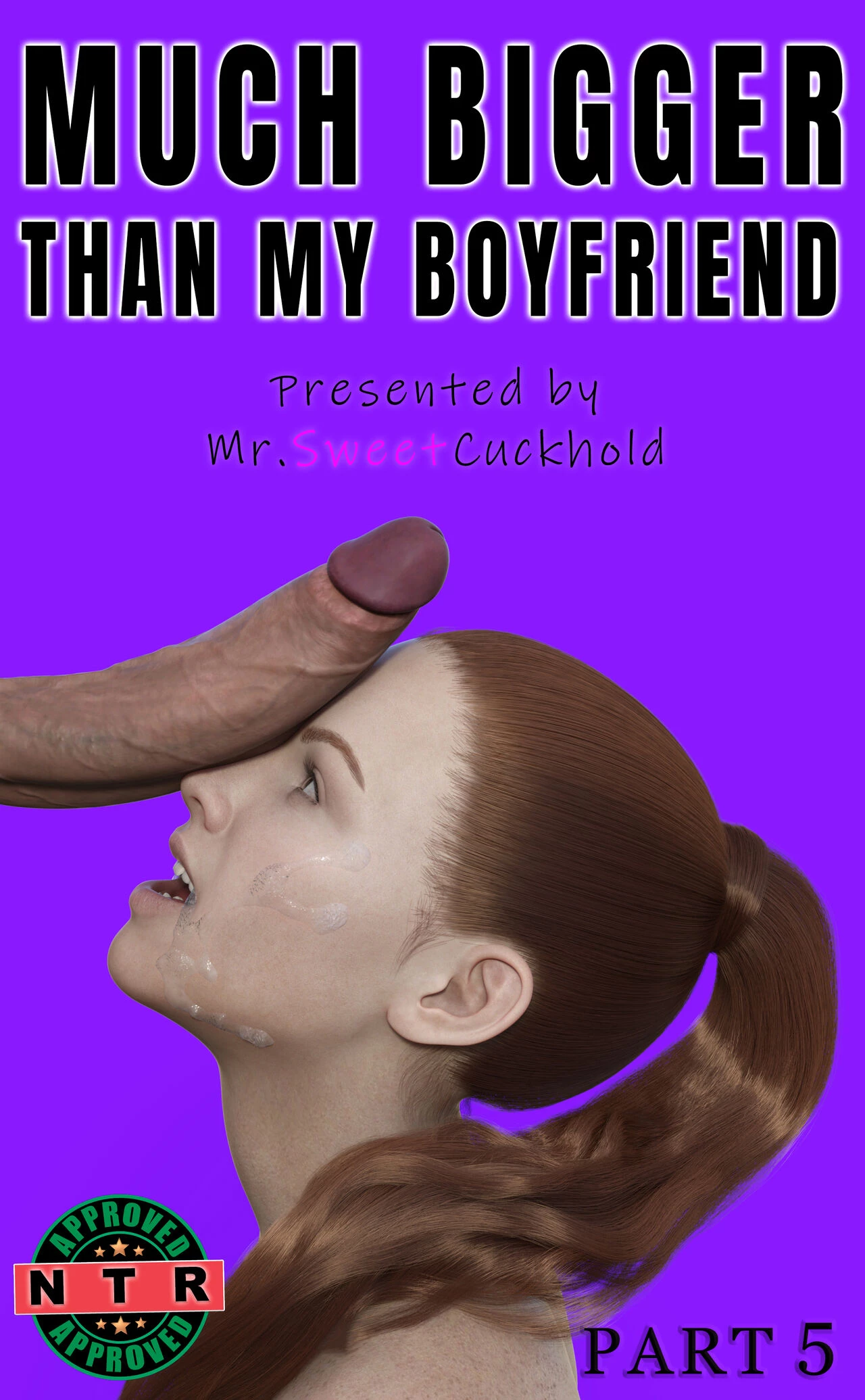 Much bigger than my boyfriend 5 porn comic picture 1