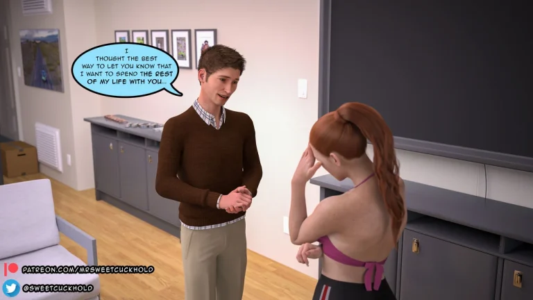 Much bigger than my boyfriend 5 porn comic picture 38
