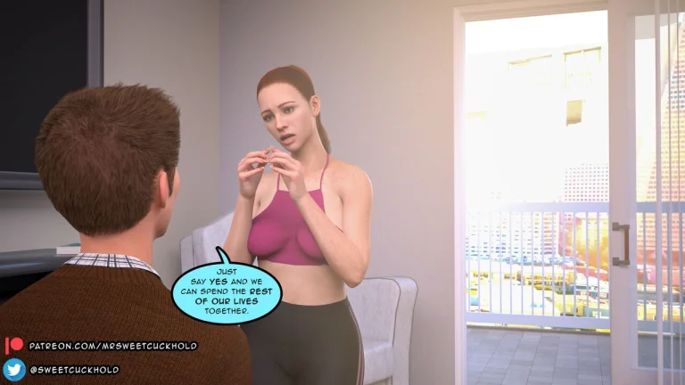 Much bigger than my boyfriend 5 porn comic picture 43