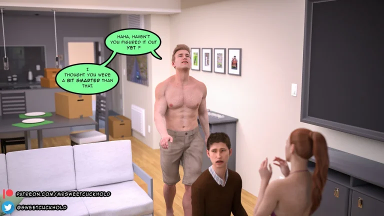 Much bigger than my boyfriend 5 porn comic picture 47