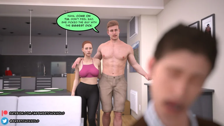 Much bigger than my boyfriend 5 porn comic picture 54