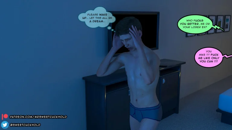 Much bigger than my boyfriend 5 porn comic picture 87