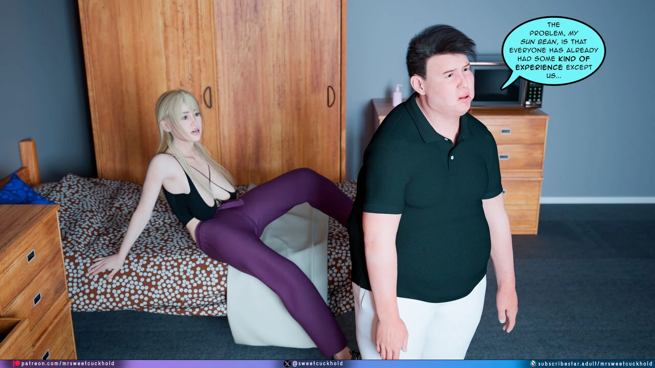 Much bigger than my boyfriend- COLLEGE DAYS porn comic picture 107