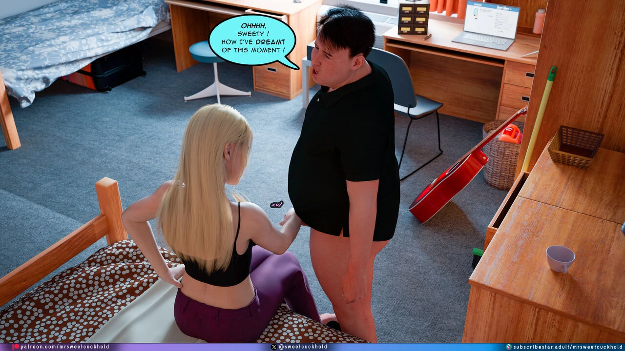 Much bigger than my boyfriend- COLLEGE DAYS porn comic picture 118