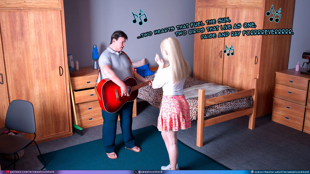 Much bigger than my boyfriend- COLLEGE DAYS porn comic picture 23