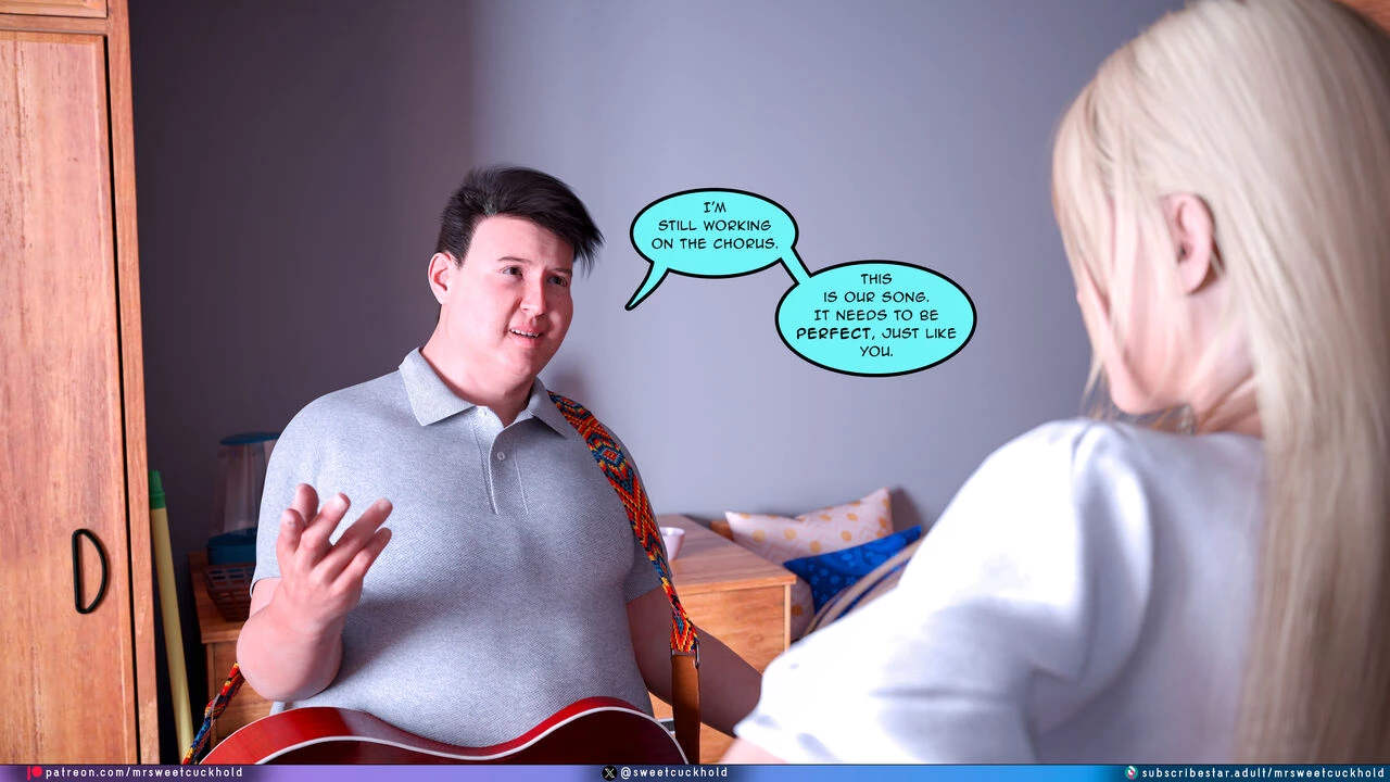 Much bigger than my boyfriend- COLLEGE DAYS porn comic picture 25