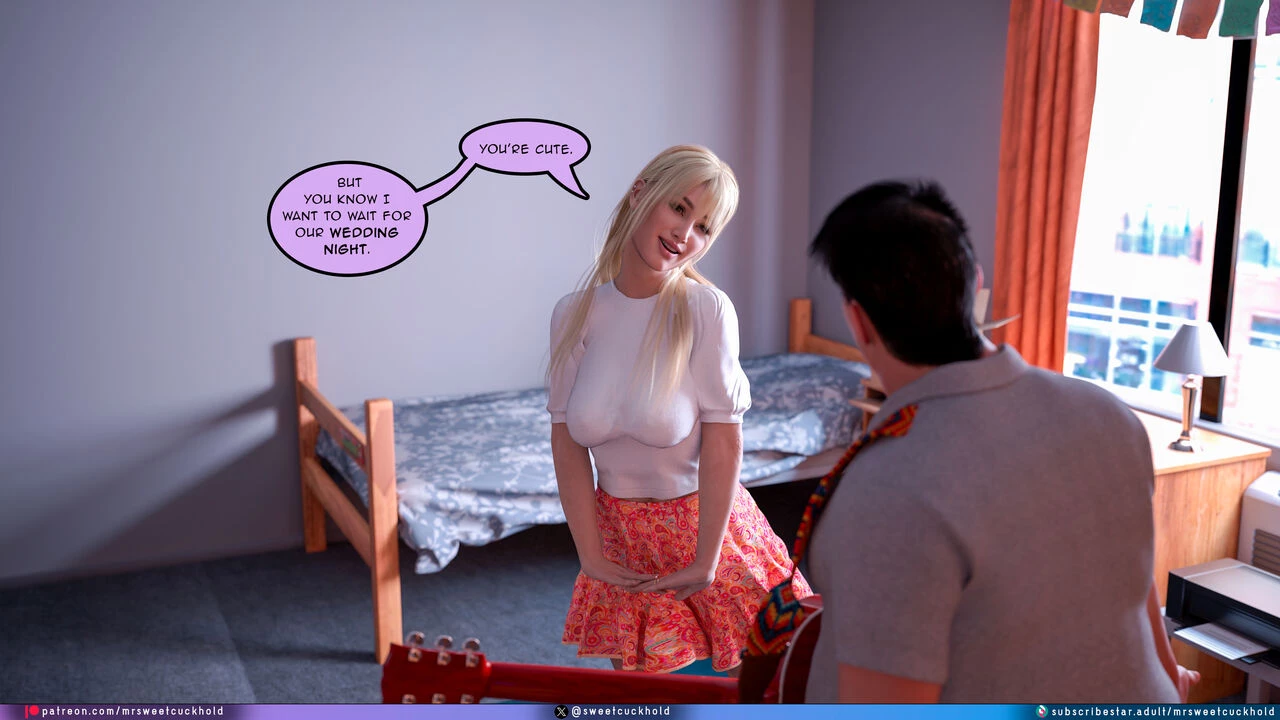 Much bigger than my boyfriend- COLLEGE DAYS porn comic picture 32