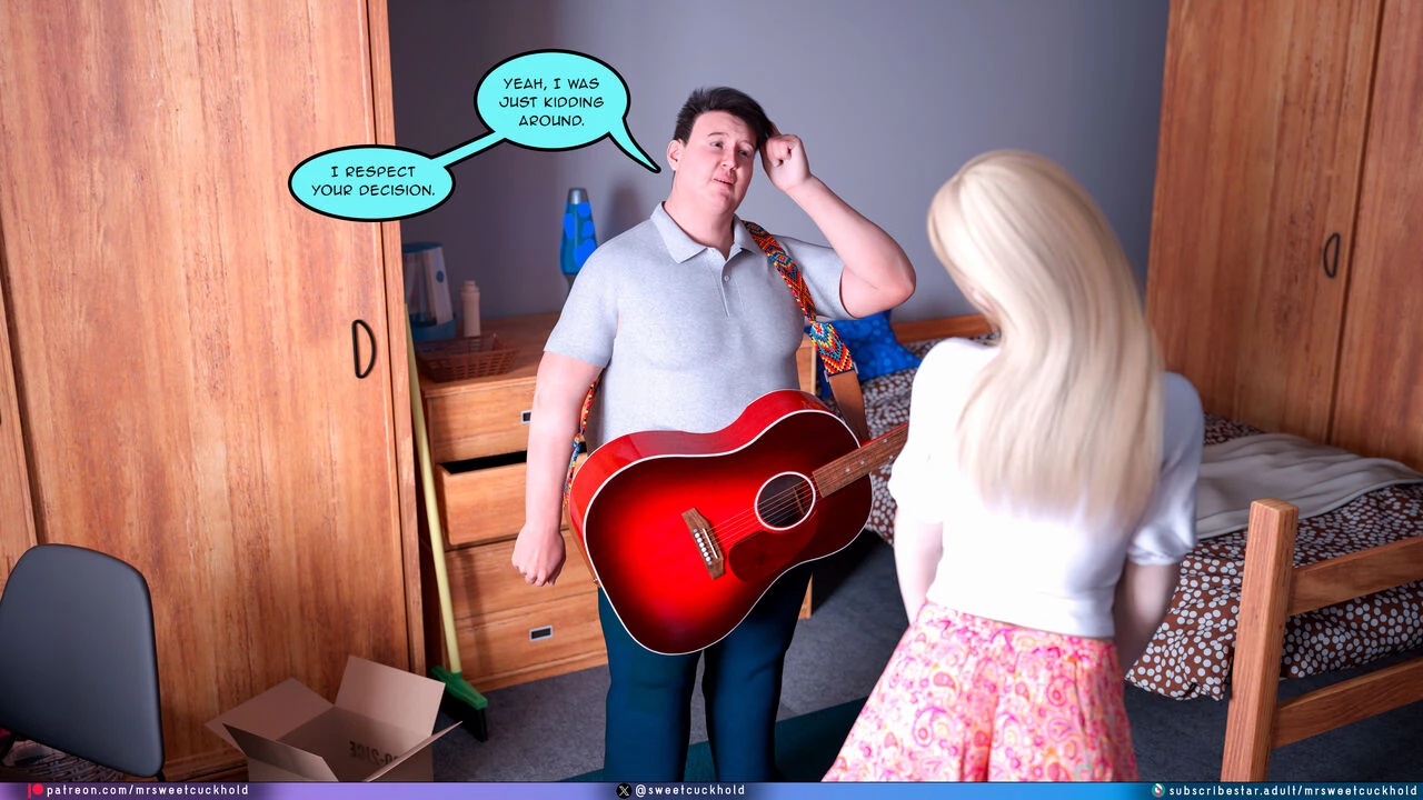 Much bigger than my boyfriend- COLLEGE DAYS porn comic picture 33
