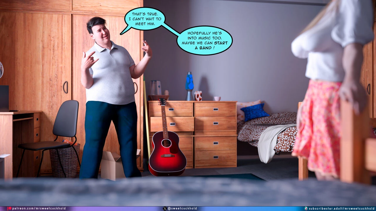 Much bigger than my boyfriend- COLLEGE DAYS porn comic picture 35