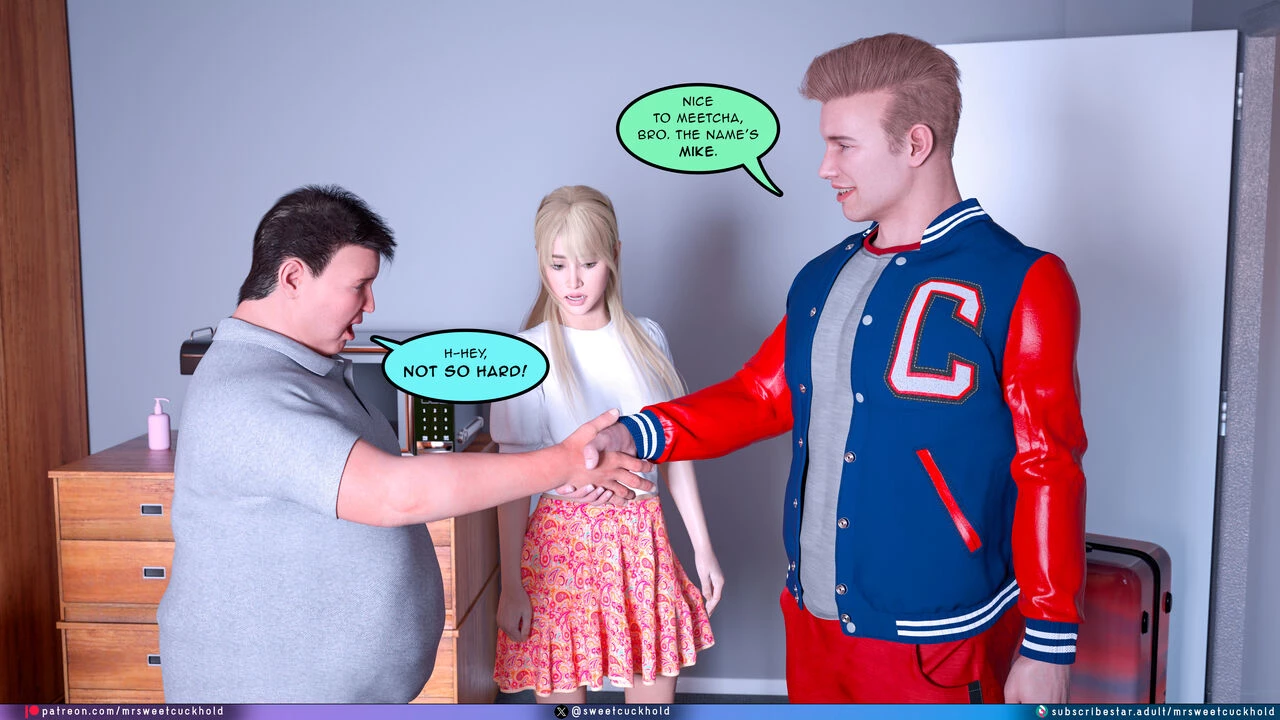 Much bigger than my boyfriend- COLLEGE DAYS porn comic picture 43