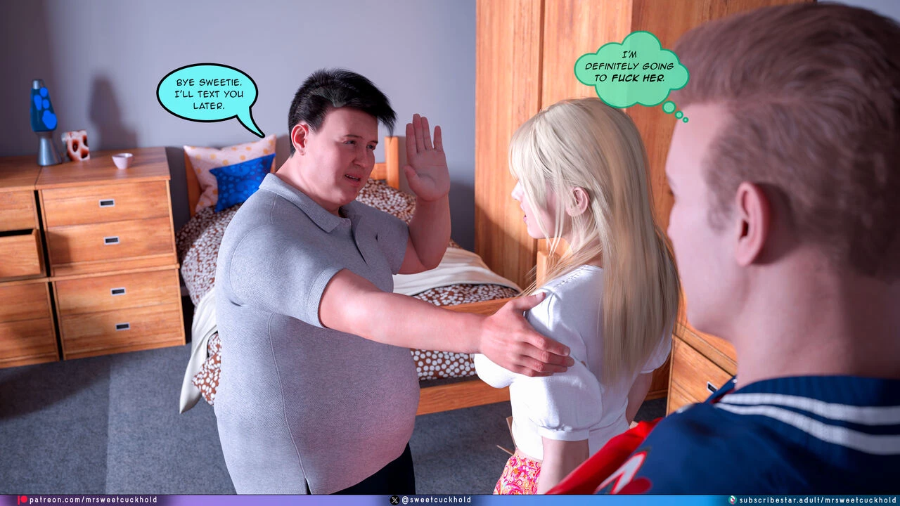Much bigger than my boyfriend- COLLEGE DAYS porn comic picture 49