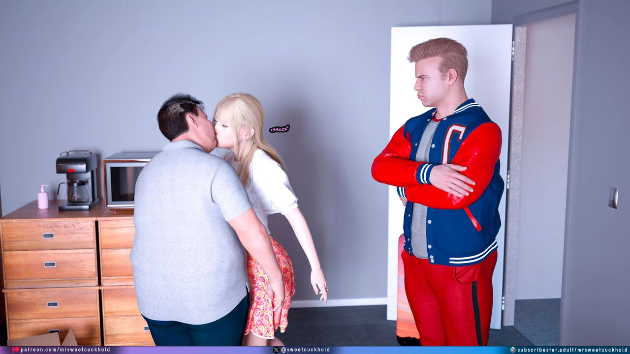 Much bigger than my boyfriend- COLLEGE DAYS porn comic picture 50