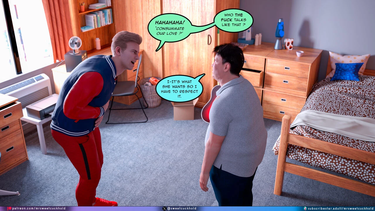 Much bigger than my boyfriend- COLLEGE DAYS porn comic picture 55