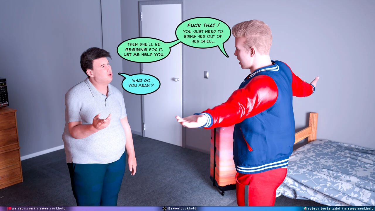 Much bigger than my boyfriend- COLLEGE DAYS porn comic picture 56