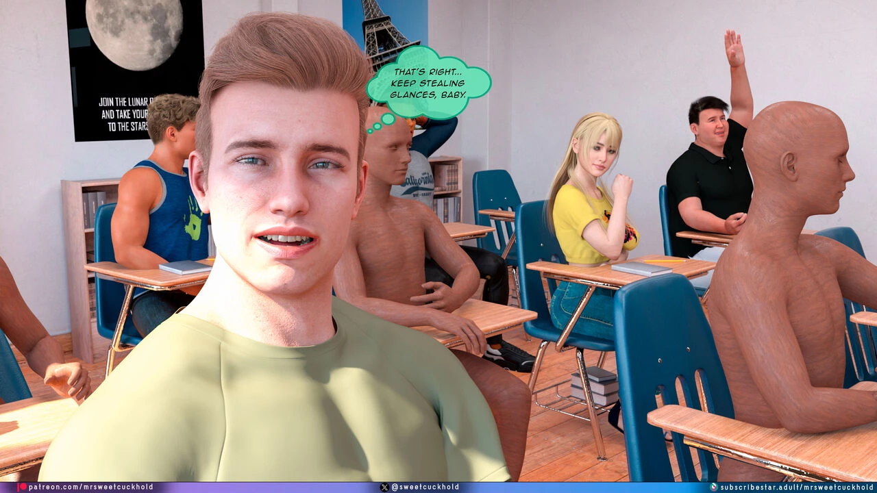 Much bigger than my boyfriend- COLLEGE DAYS porn comic picture 91
