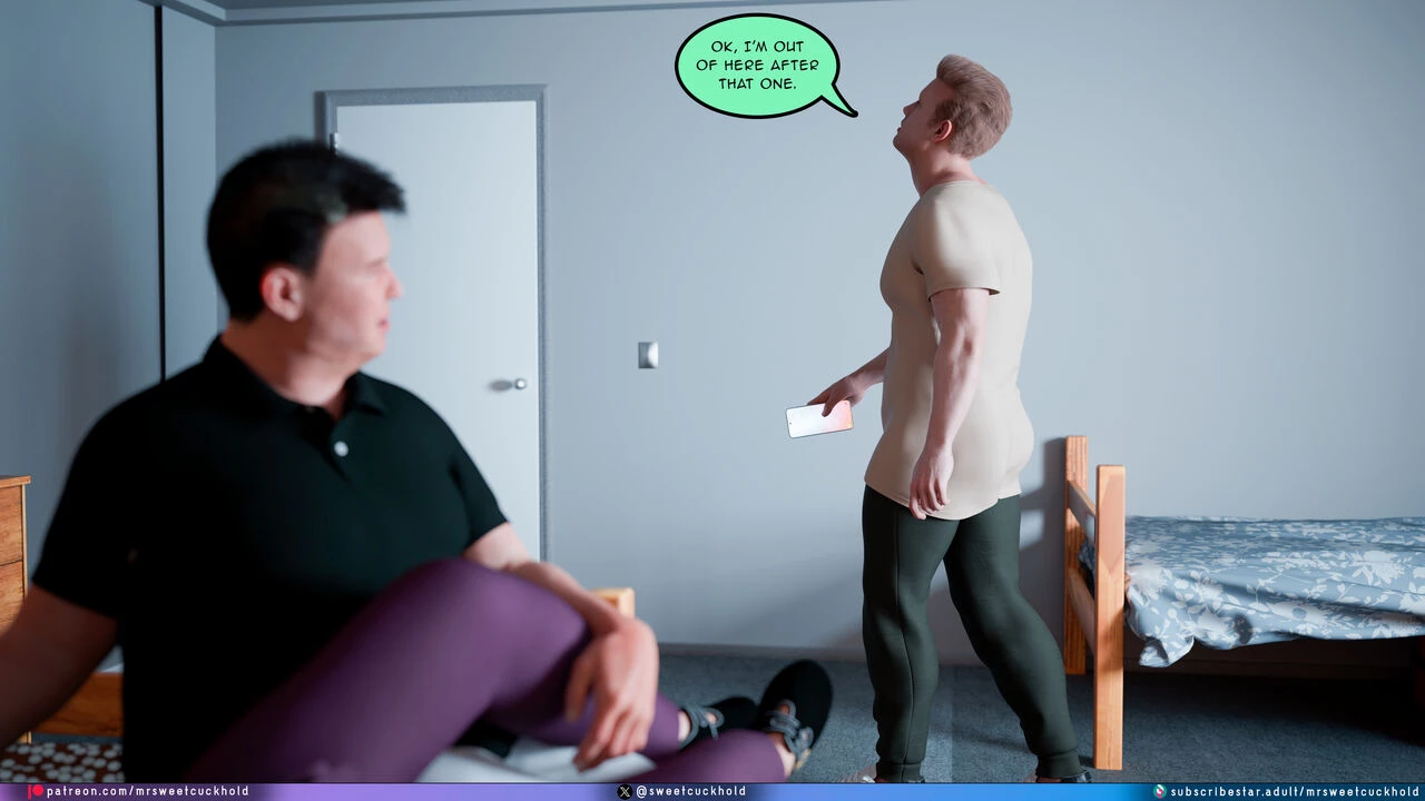 Much bigger than my boyfriend- COLLEGE DAYS porn comic picture 99