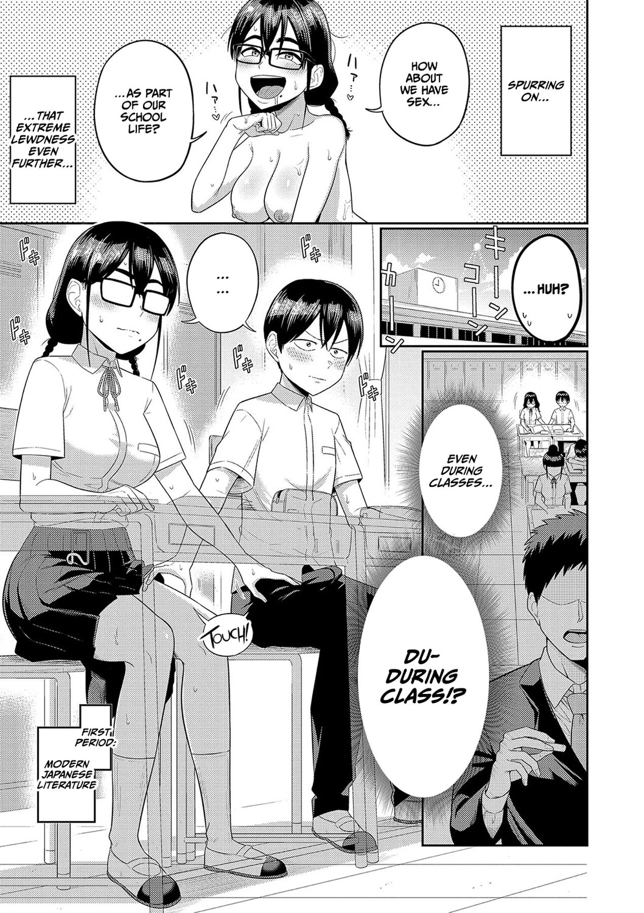 Mujintou de, SEX ni Kyoumi Shinshin na Dosukebe Inkya Joshi-tachi to Harem Life porn comic picture 111