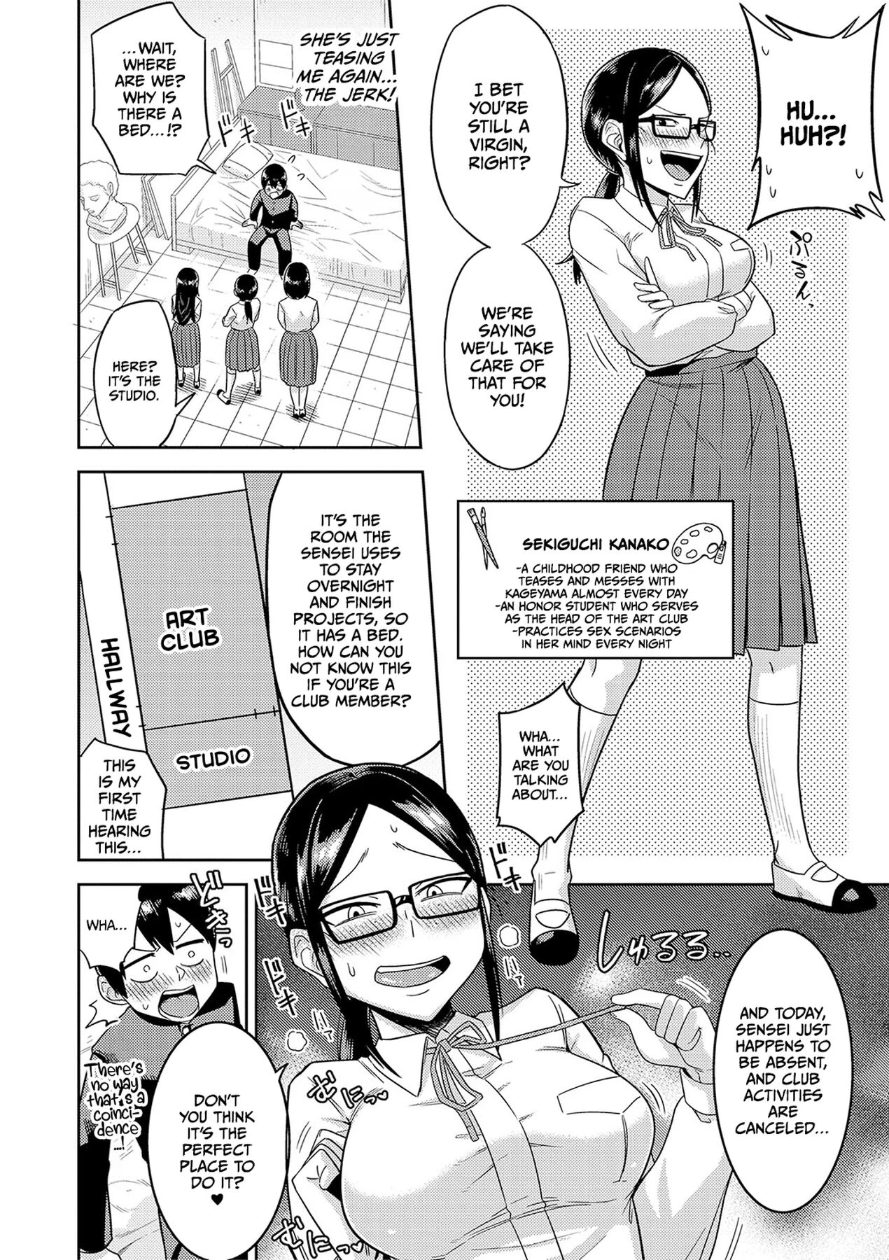 Mujintou de, SEX ni Kyoumi Shinshin na Dosukebe Inkya Joshi-tachi to Harem Life porn comic picture 176