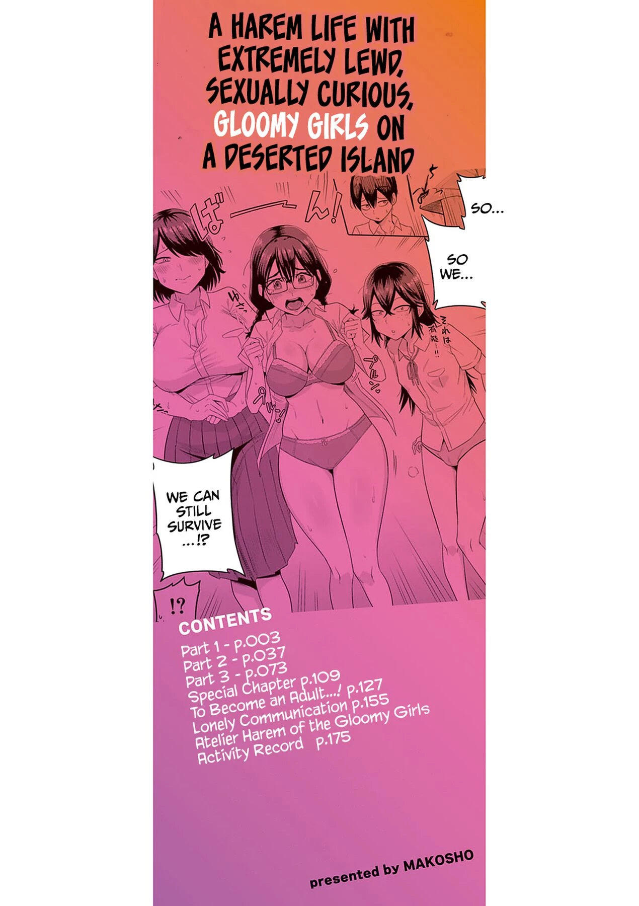 Mujintou de, SEX ni Kyoumi Shinshin na Dosukebe Inkya Joshi-tachi to Harem Life porn comic picture 2