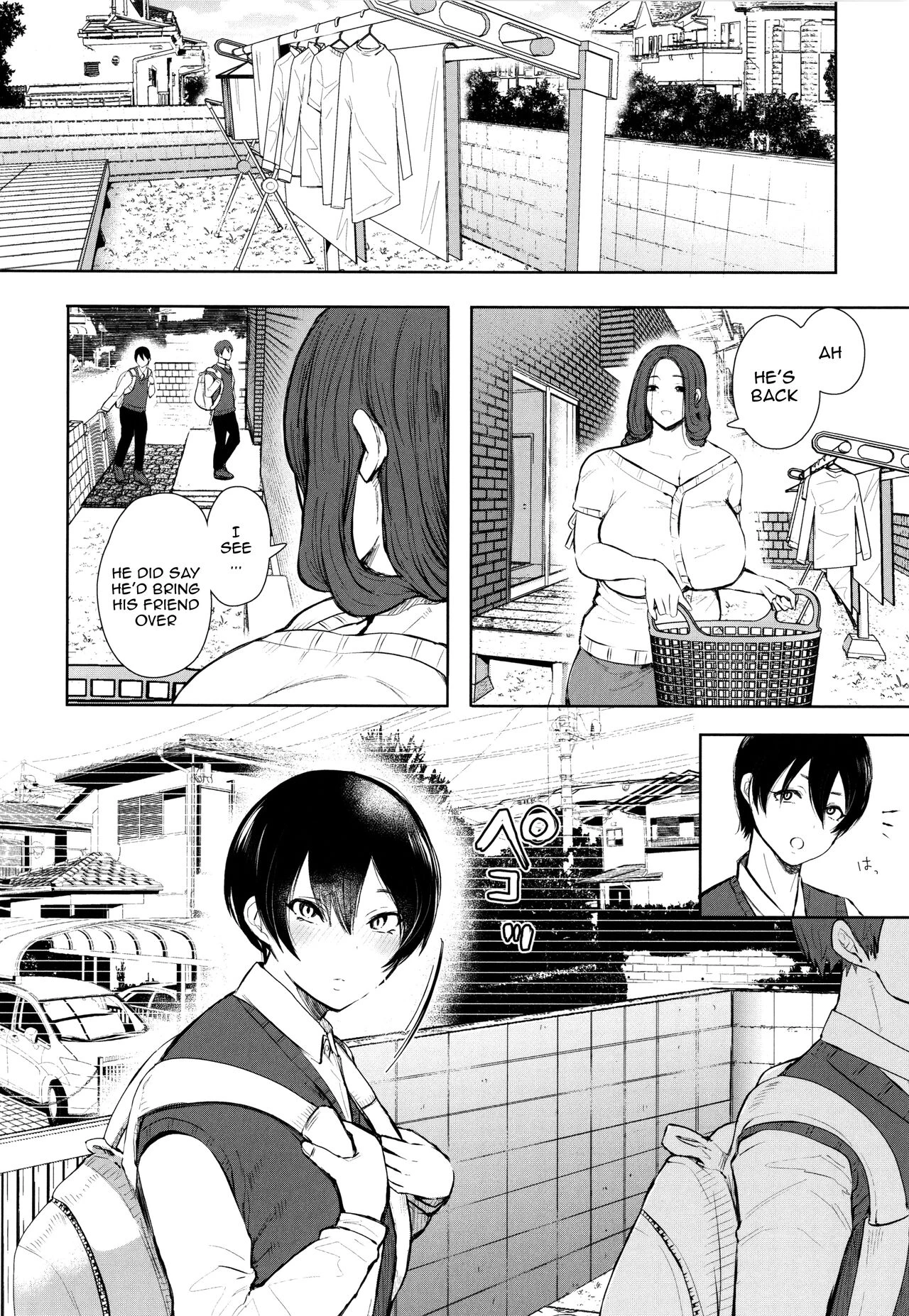 Mukashi no Uwaki Aite no ko ga Jitsu wa Watashi no Musuko no Doukyuusei de porn comic picture 10